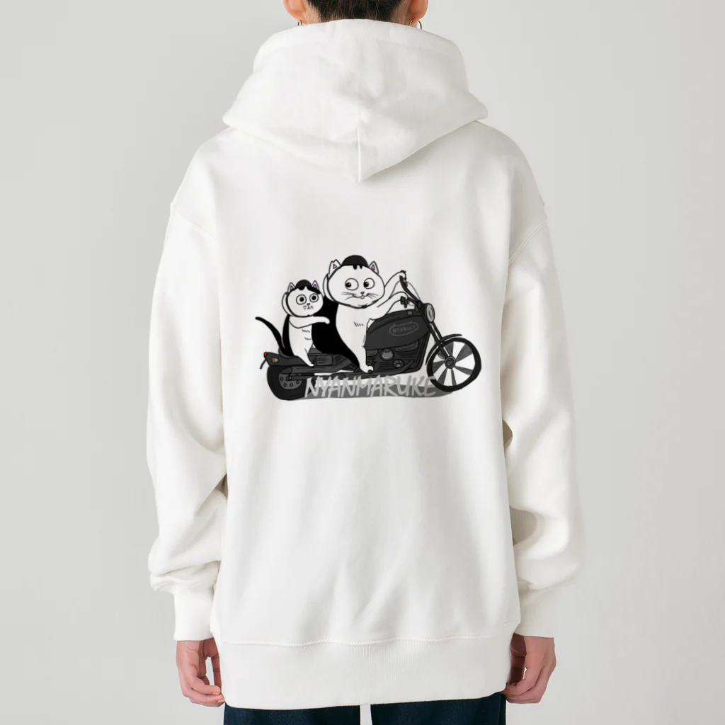 にゃんまるけのニャイカー Heavyweight Zip Hoodie