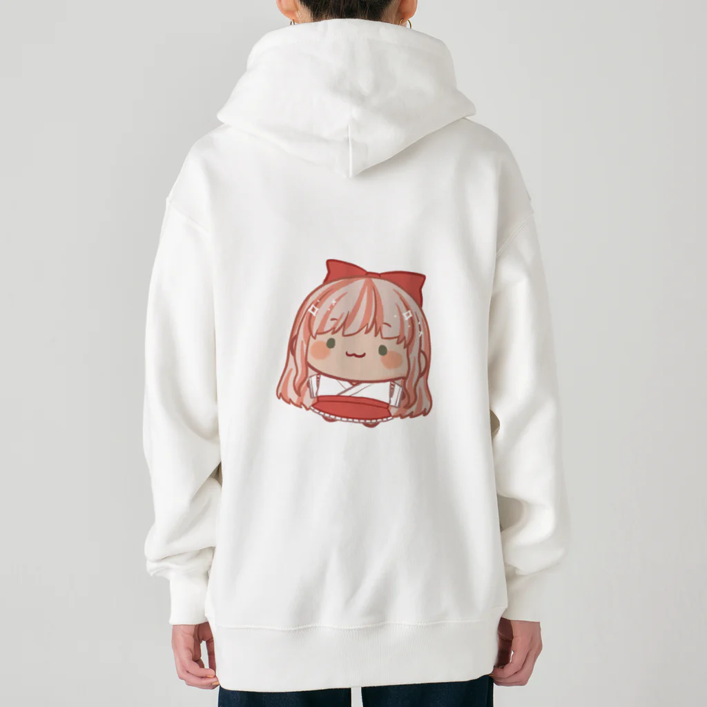 ぷいぷいshopのぷいぷい巫女ちゃん2 Heavyweight Zip Hoodie