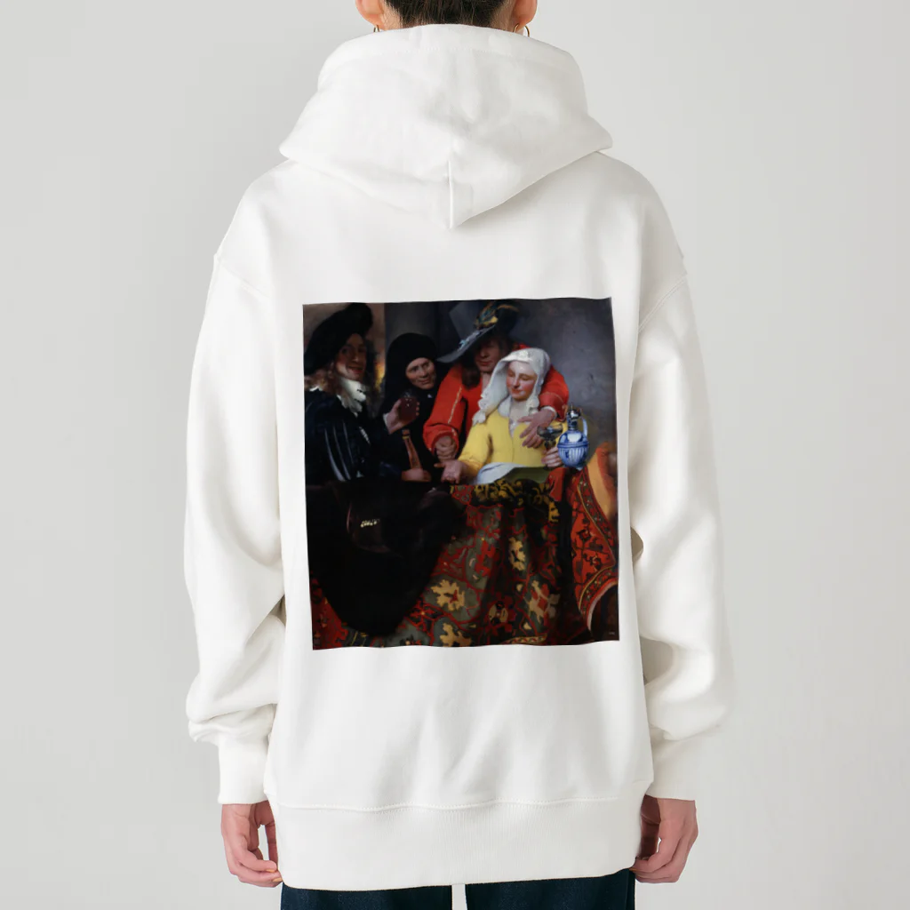 世界美術商店の取り持ち女 / The Procuress Heavyweight Zip Hoodie