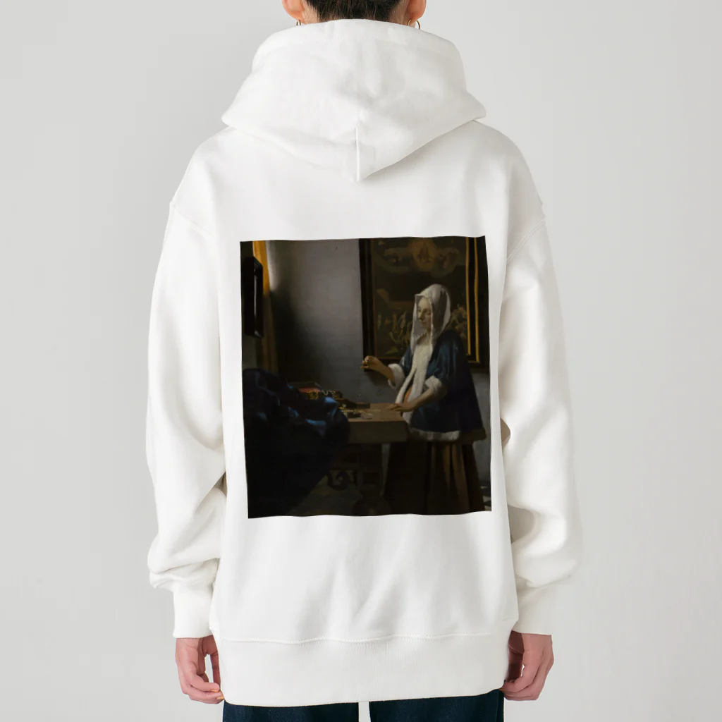 世界美術商店の天秤を持つ女 / Woman Holding a Balance Heavyweight Zip Hoodie