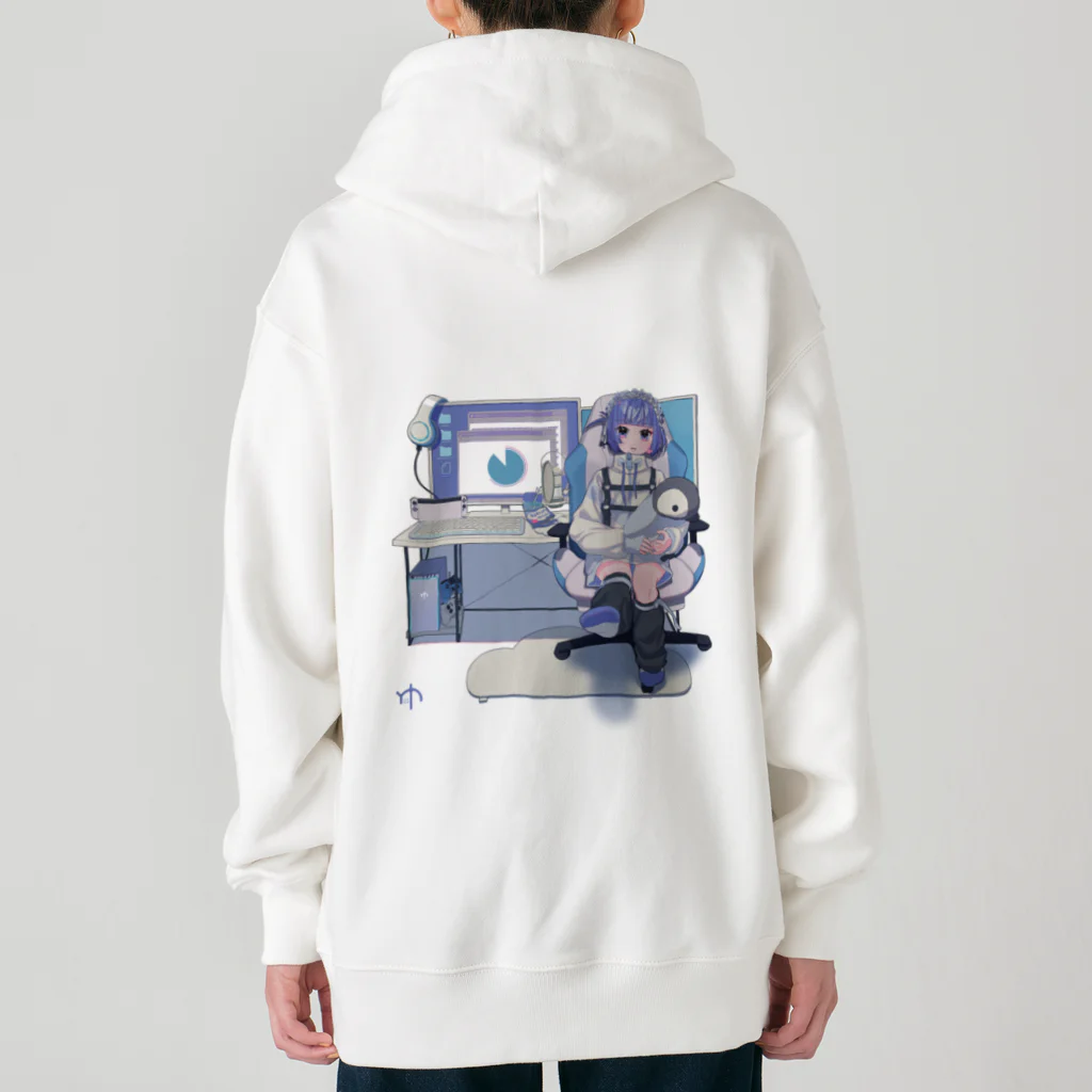 雛井ゆら┃Yura Hinaiのルンルンなサブカルファッションの女の子 Heavyweight Zip Hoodie