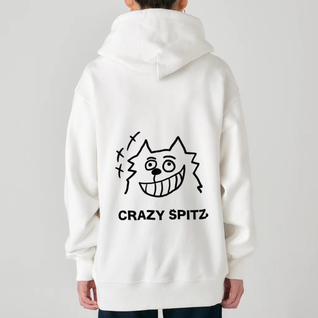 ehime@けだま&もち＆すみのCRAZY SPITZ「HA HA HA」 Heavyweight Zip Hoodie