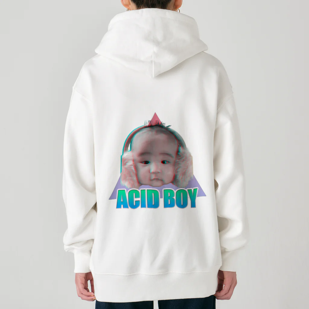 てくのちゃんのクソカワACID BOY ヘビーウェイトジップパーカー