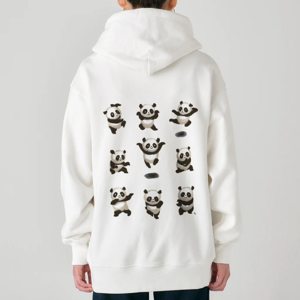 segasworksの功夫のパンダちゃん Heavyweight Zip Hoodie