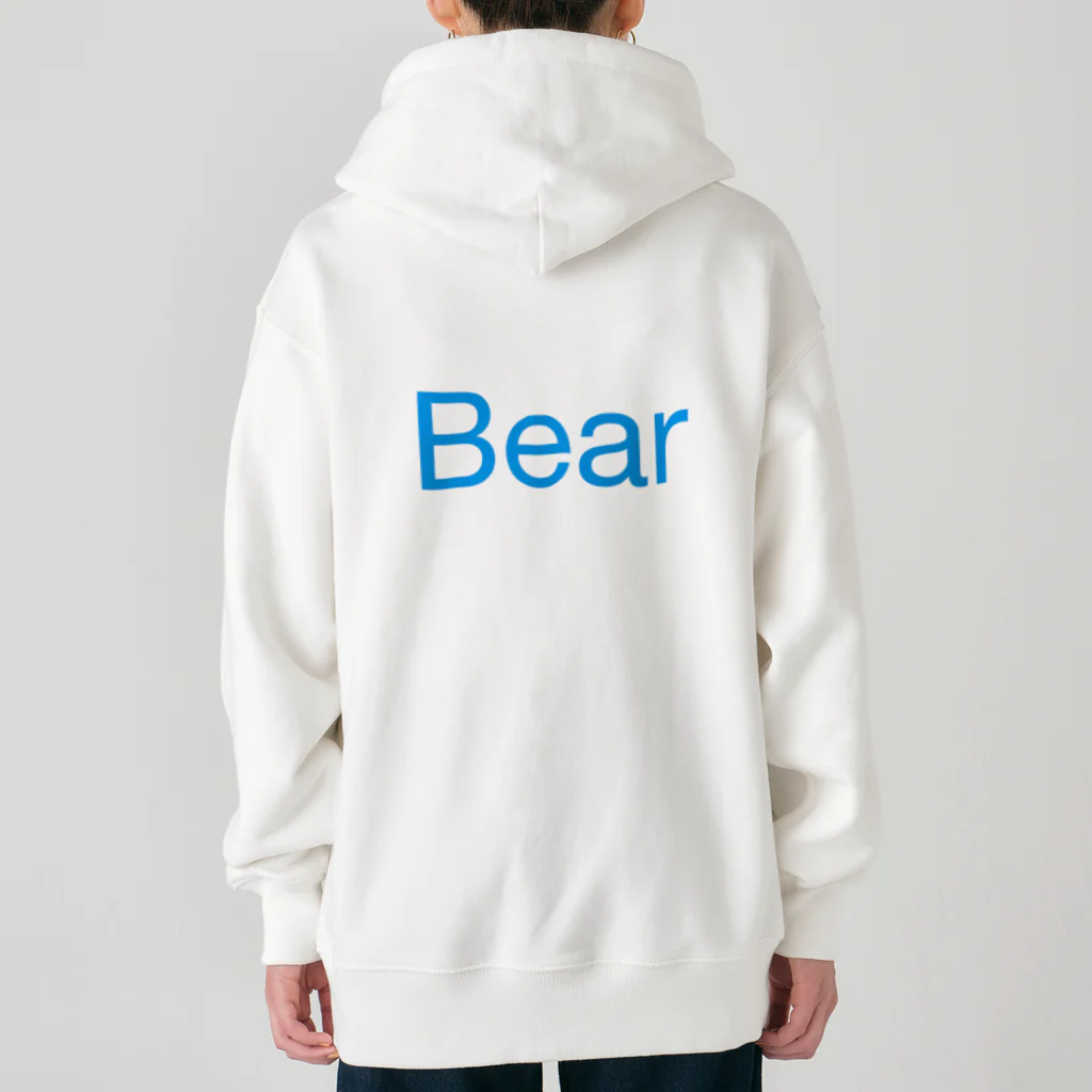 TPGのBear Heavyweight Zip Hoodie