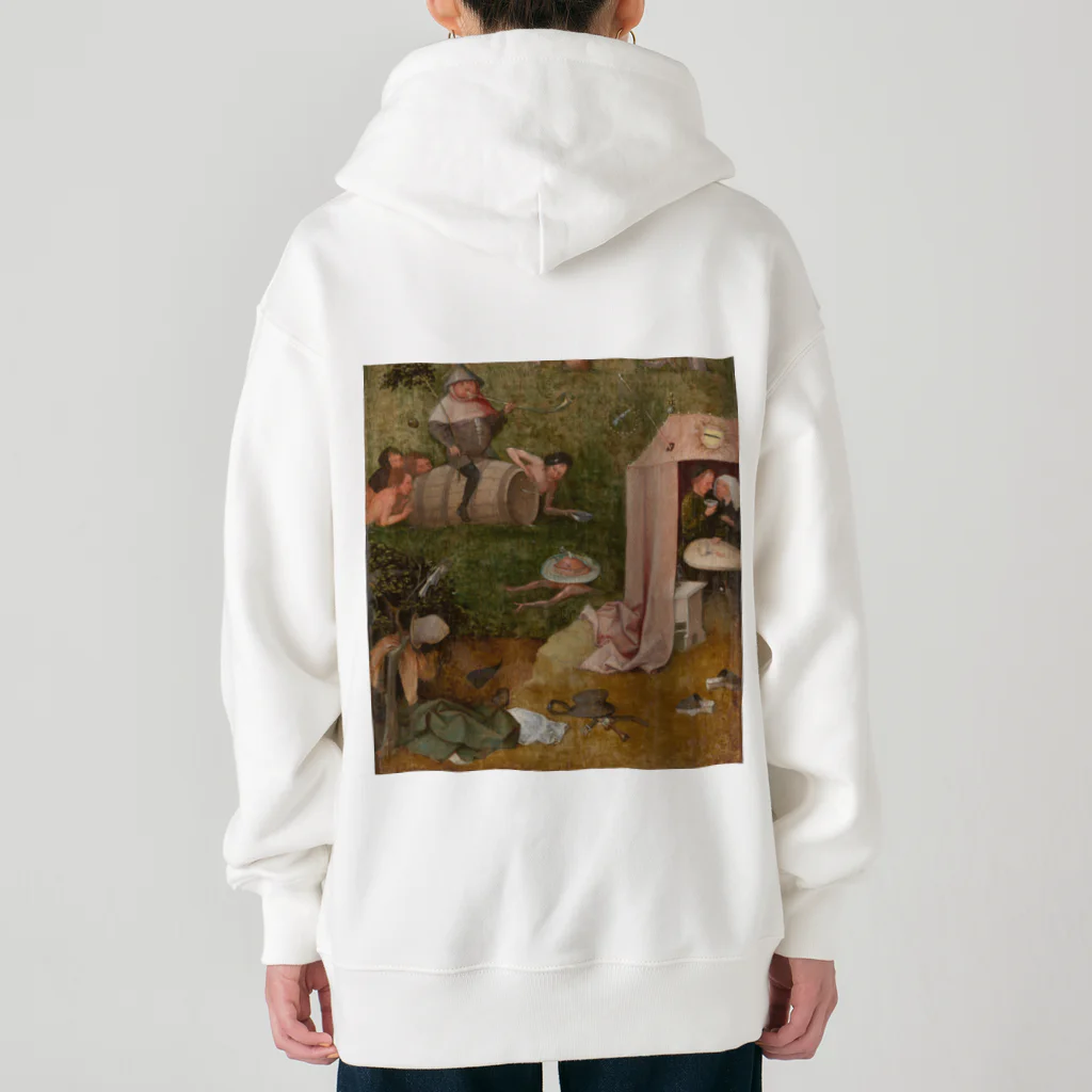 世界美術商店の大食と快楽の寓意 / Allegory of Intemperance Heavyweight Zip Hoodie