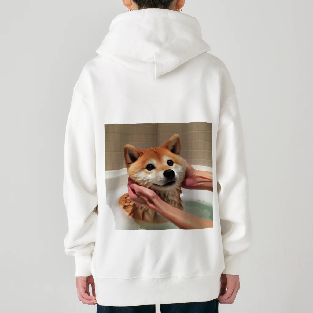 ANTARESのお風呂の柴犬 Heavyweight Zip Hoodie