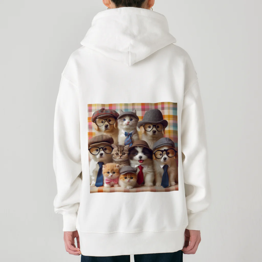 117hibikiのワンニャンファミリー🐾 Heavyweight Zip Hoodie