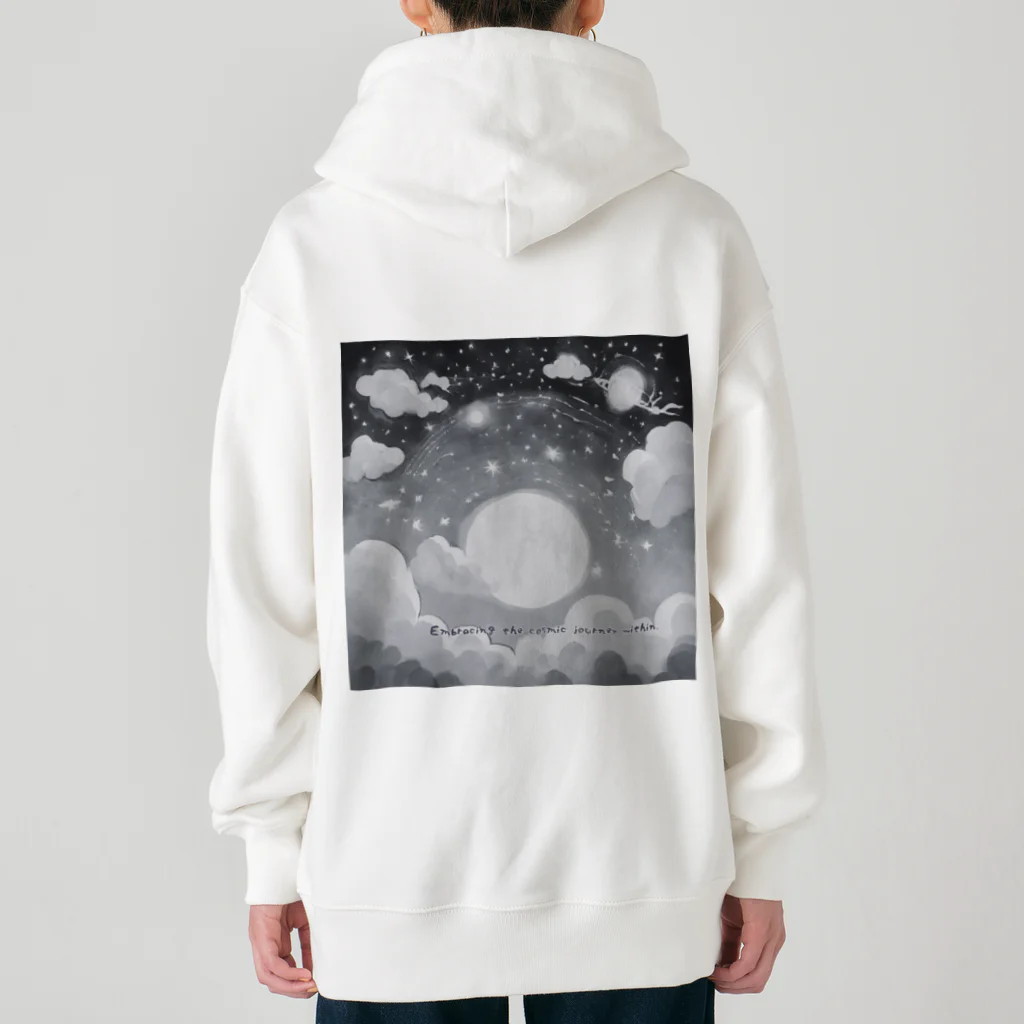 hydrangea-macrophyllaのEmbracing the cosmic journey within. Heavyweight Zip Hoodie