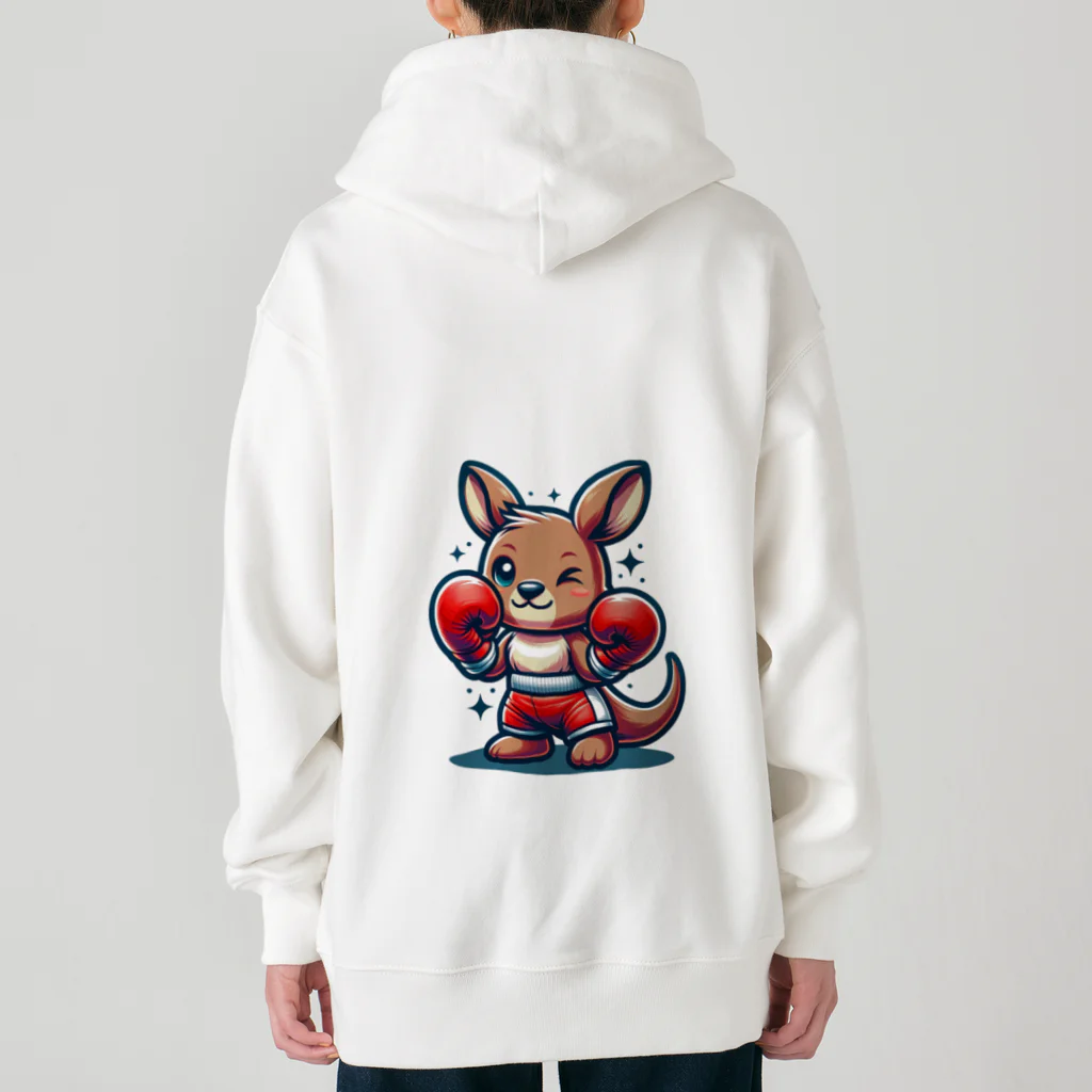 Mushikingのカンガルーボクサー Heavyweight Zip Hoodie