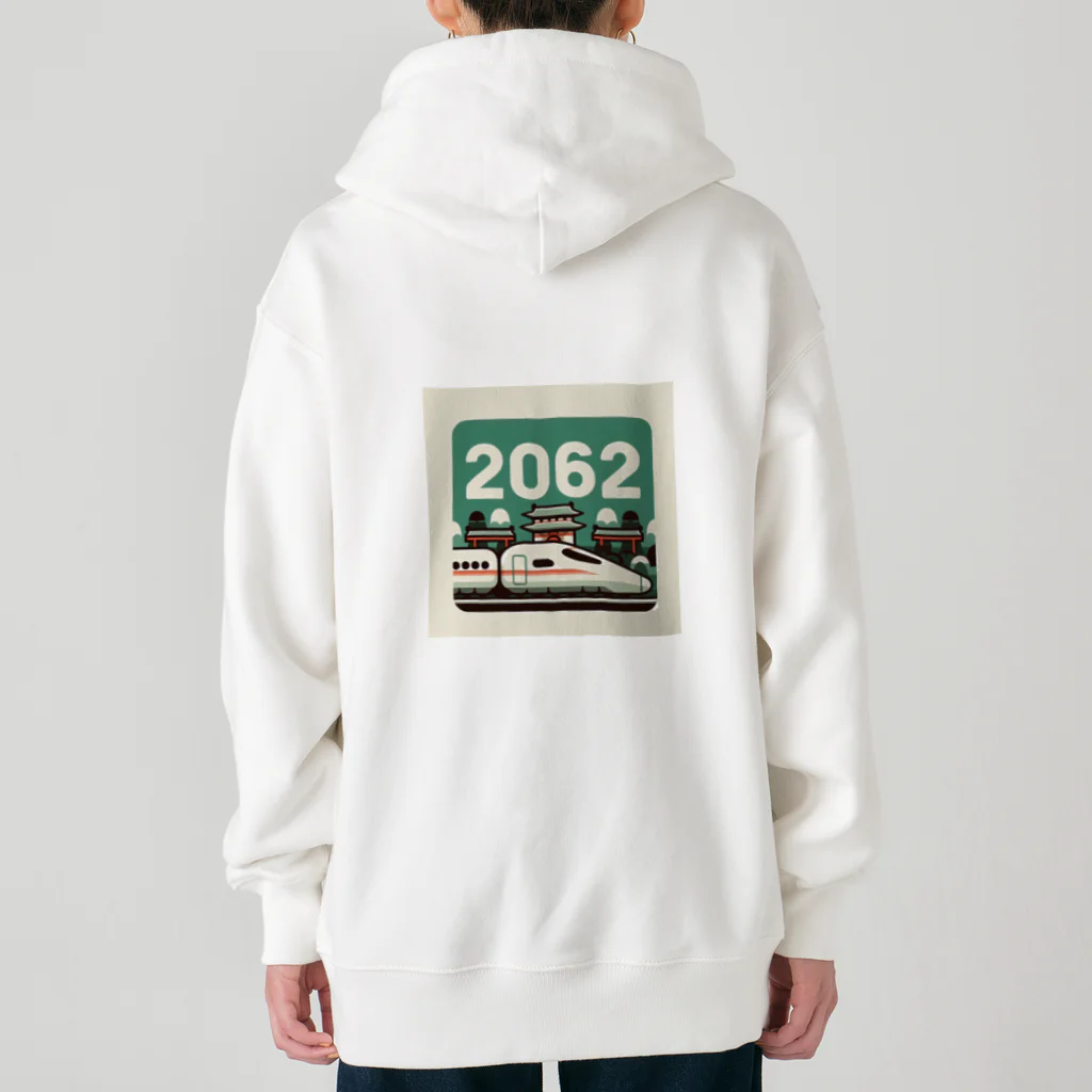 ヘッヘンのお店の【2062】アート Heavyweight Zip Hoodie