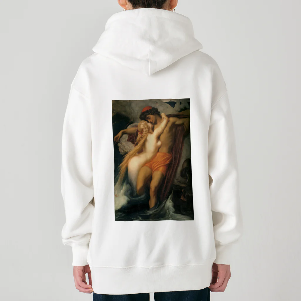 世界美術商店の漁夫とセイレーン / The Fisherman and the Syren Heavyweight Zip Hoodie