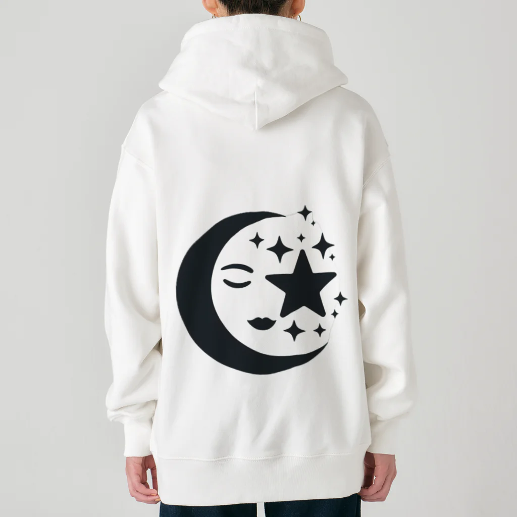 hanahanabiの月 Heavyweight Zip Hoodie