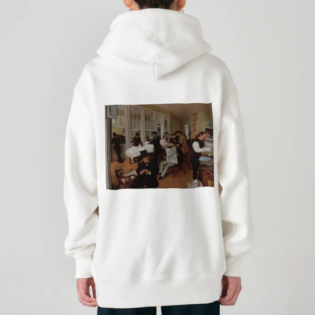 世界美術商店のニューオーリンズの綿花取引所 / A Cotton Office in New Orleans Heavyweight Zip Hoodie