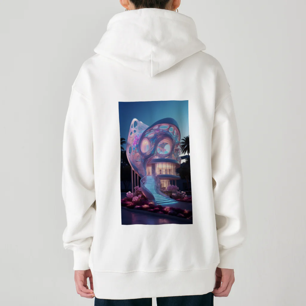 AQUAMETAVERSEの幻想的なお家アメジスト2846 Heavyweight Zip Hoodie