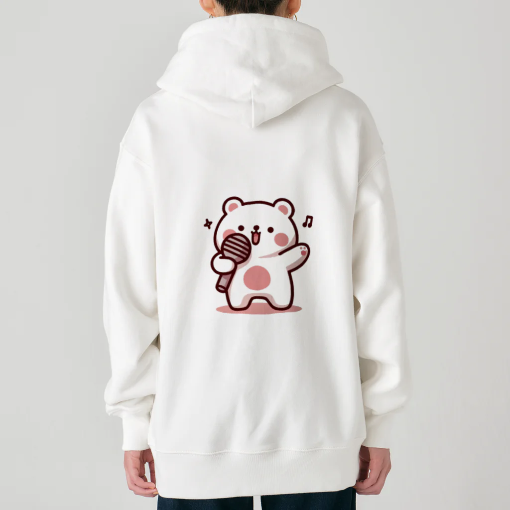 kumainchouの熱唱　くま Heavyweight Zip Hoodie