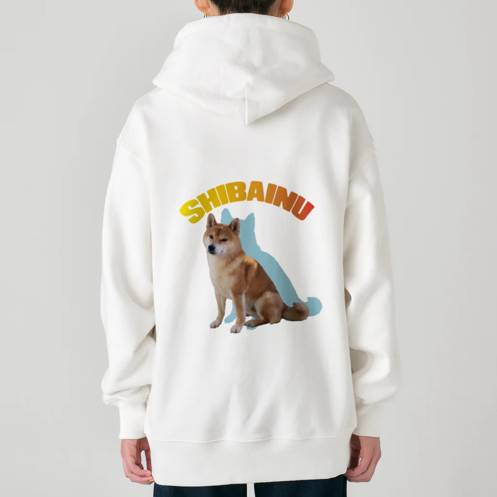 LLC Reality のSHIBAINU（ソラくん）おすわり Heavyweight Zip Hoodie