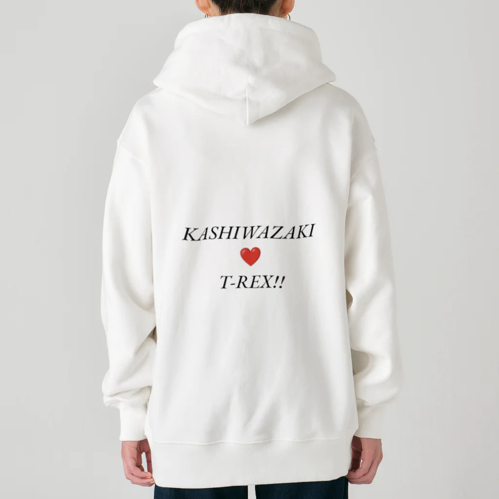 ティラノサウルスレースin柏崎のエナジーカラーティラノ Heavyweight Zip Hoodie