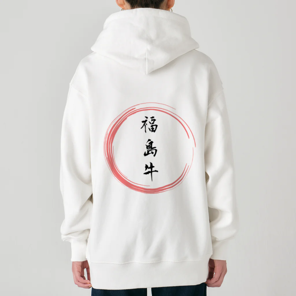 noririnoの福島牛グッツ Heavyweight Zip Hoodie