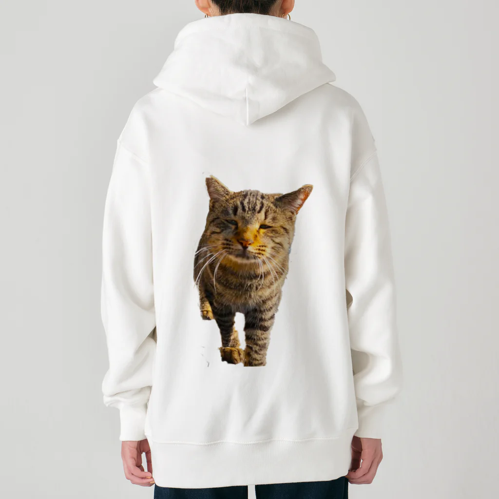 猫島のじかんのごめ～んにゃさい Heavyweight Zip Hoodie