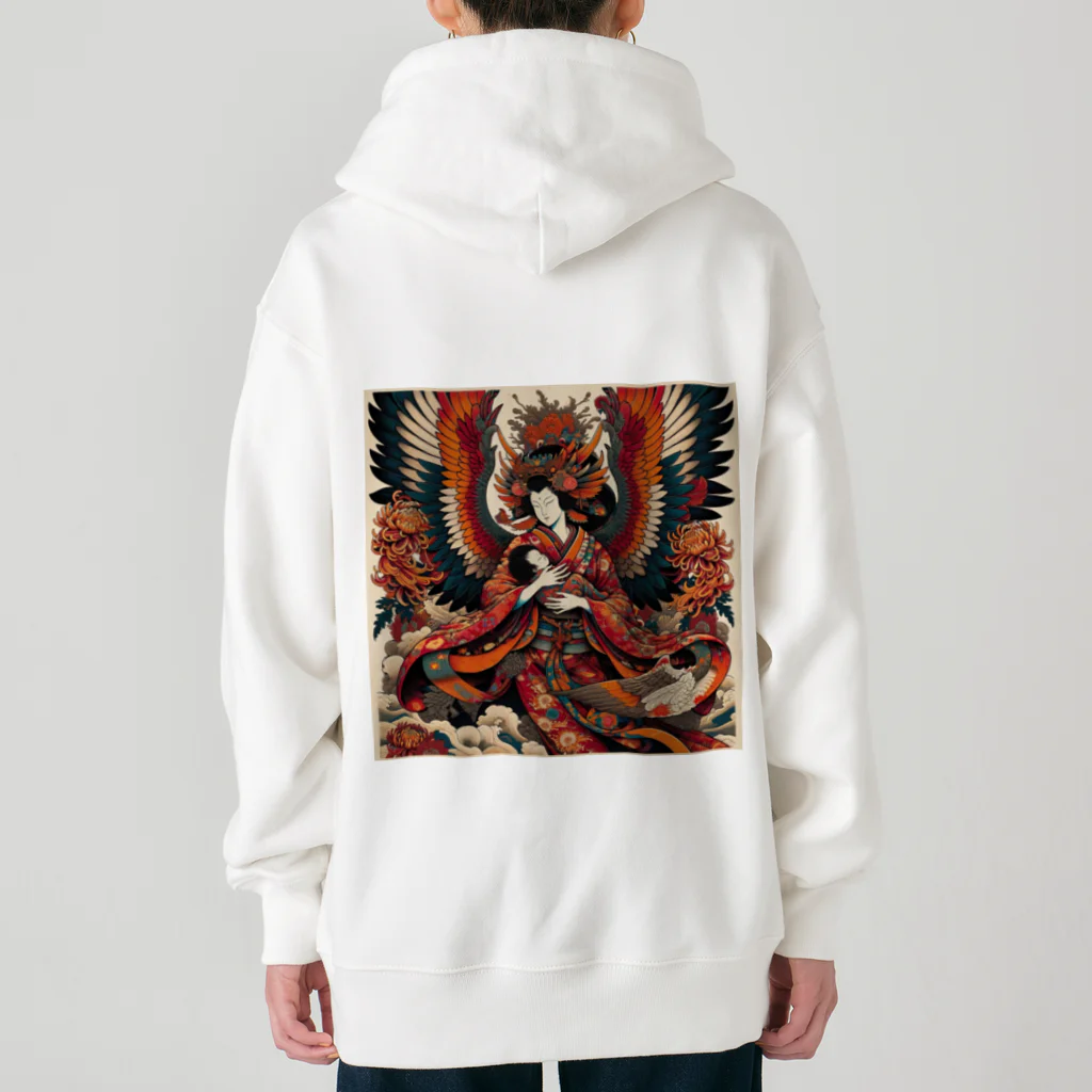 おしゃまんべの姑獲鳥子守唄の秘密 Heavyweight Zip Hoodie