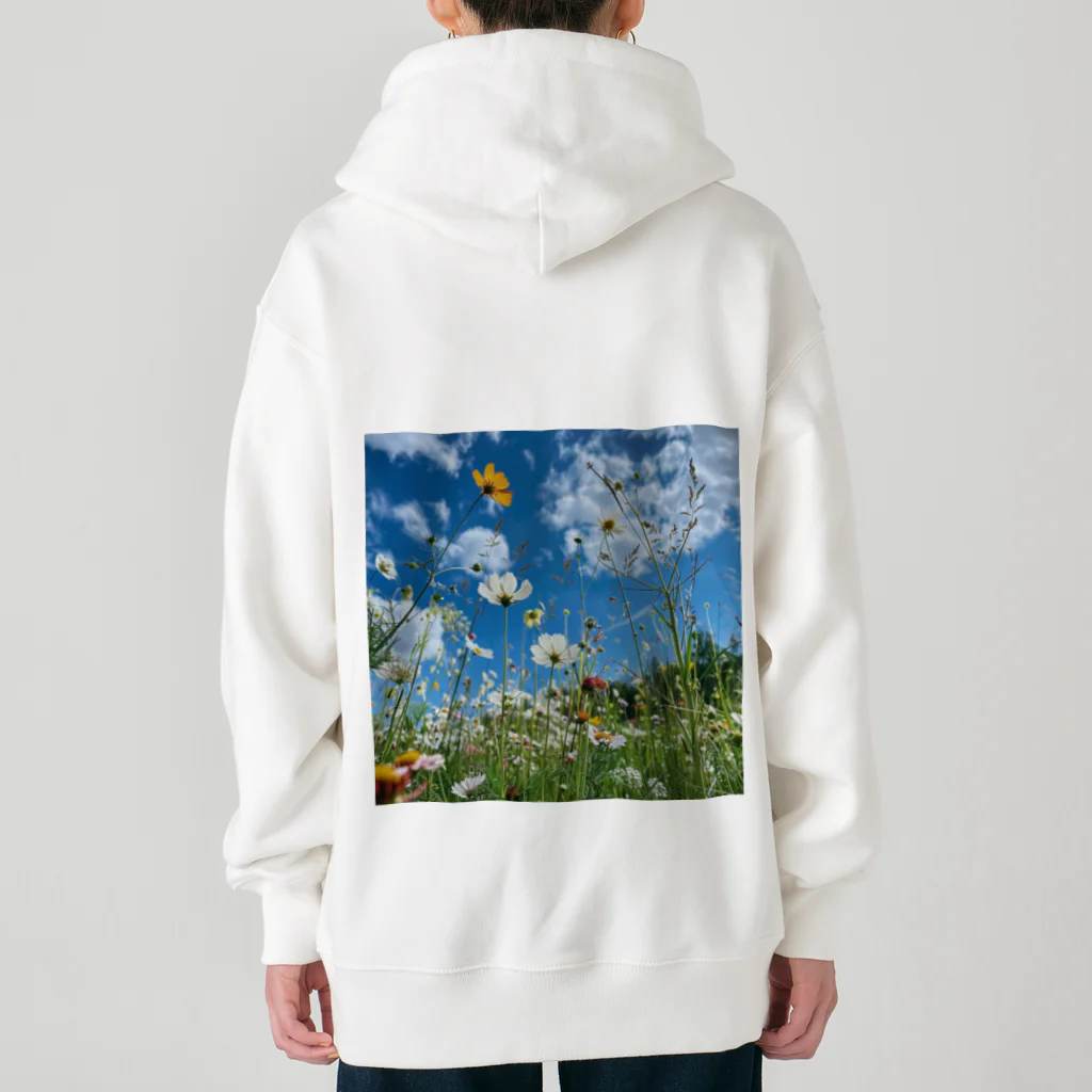 ドライバーの色々な草花 Heavyweight Zip Hoodie