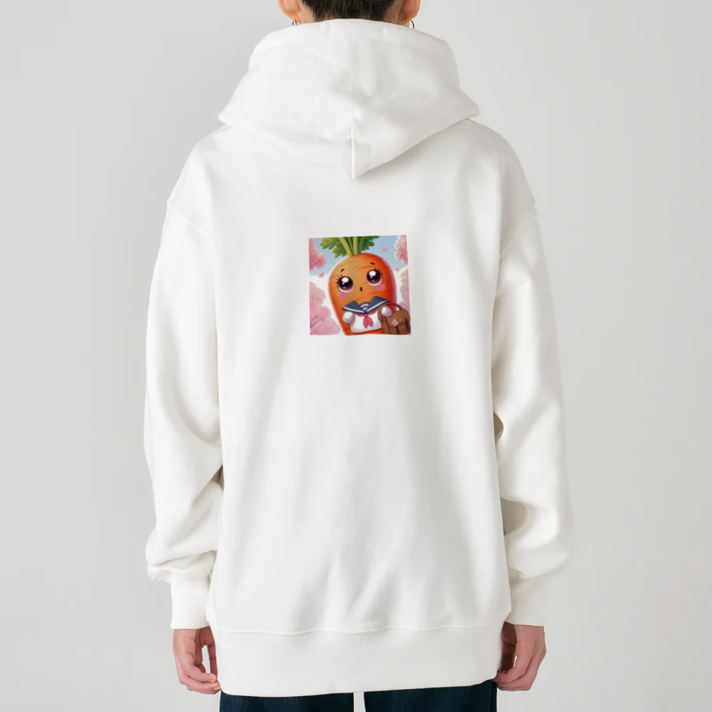 ハートフルのキャロット姫のドキドキSchool！ Heavyweight Zip Hoodie