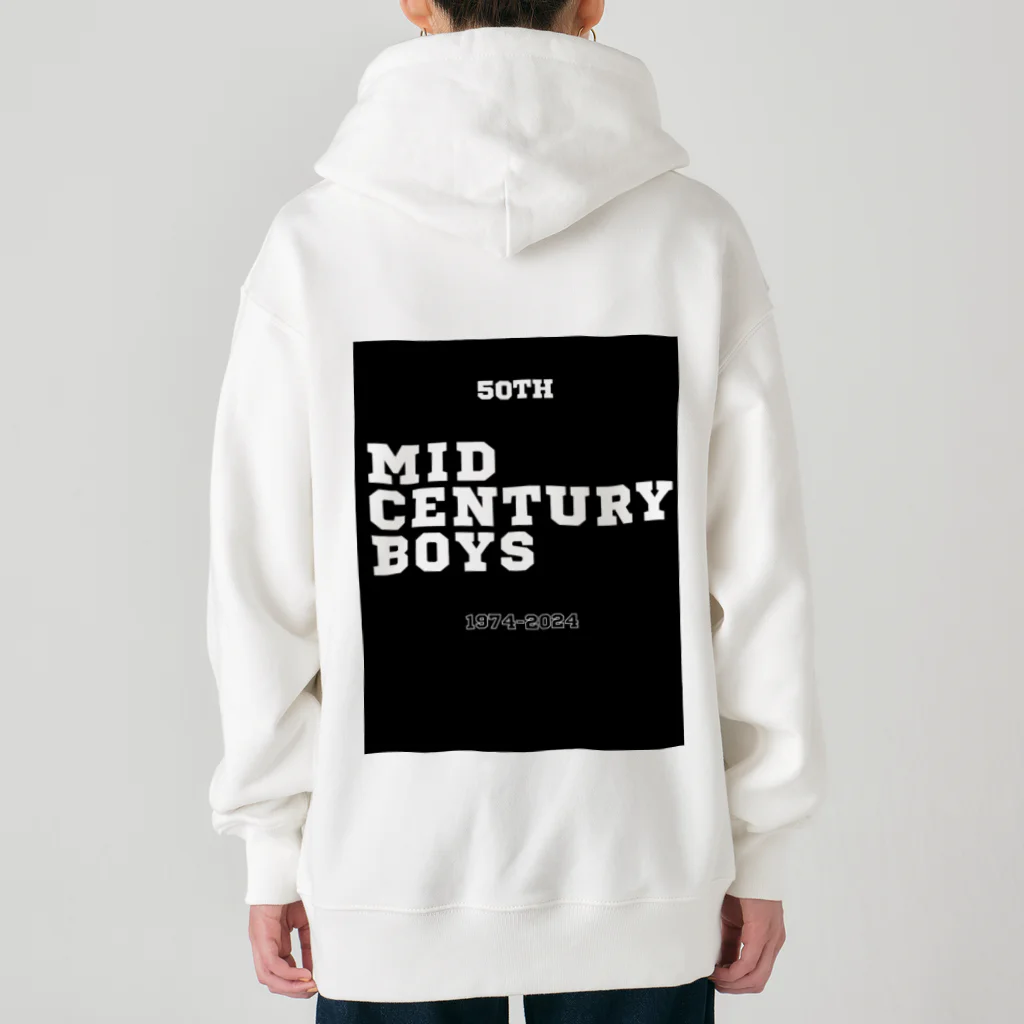 ブラバンホリデーの50th MID CENTURY BOYS Heavyweight Zip Hoodie