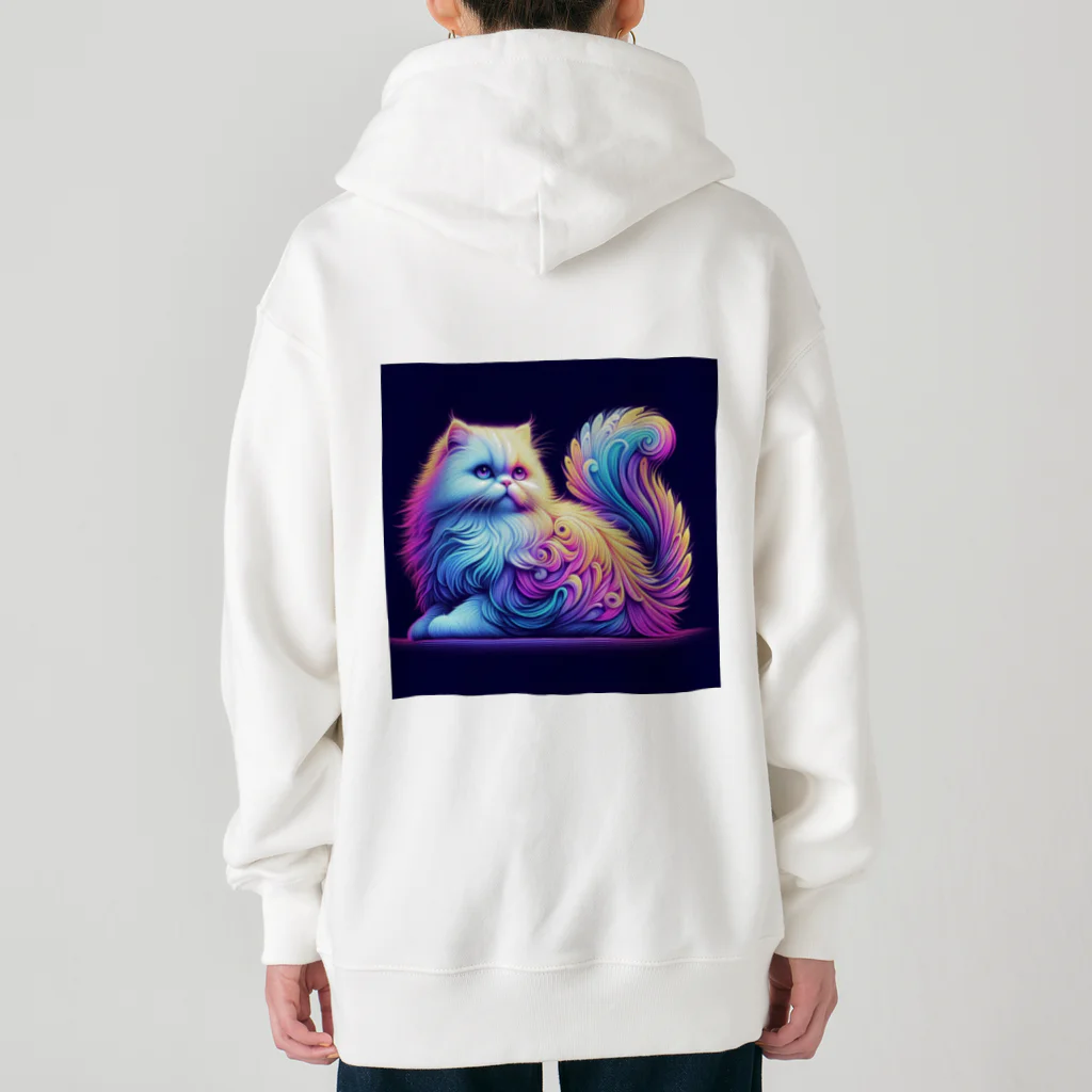 BabylonChannel 🎨 ✝️ ❤️‍🔥のPersian Cat　Babylon channel Heavyweight Zip Hoodie