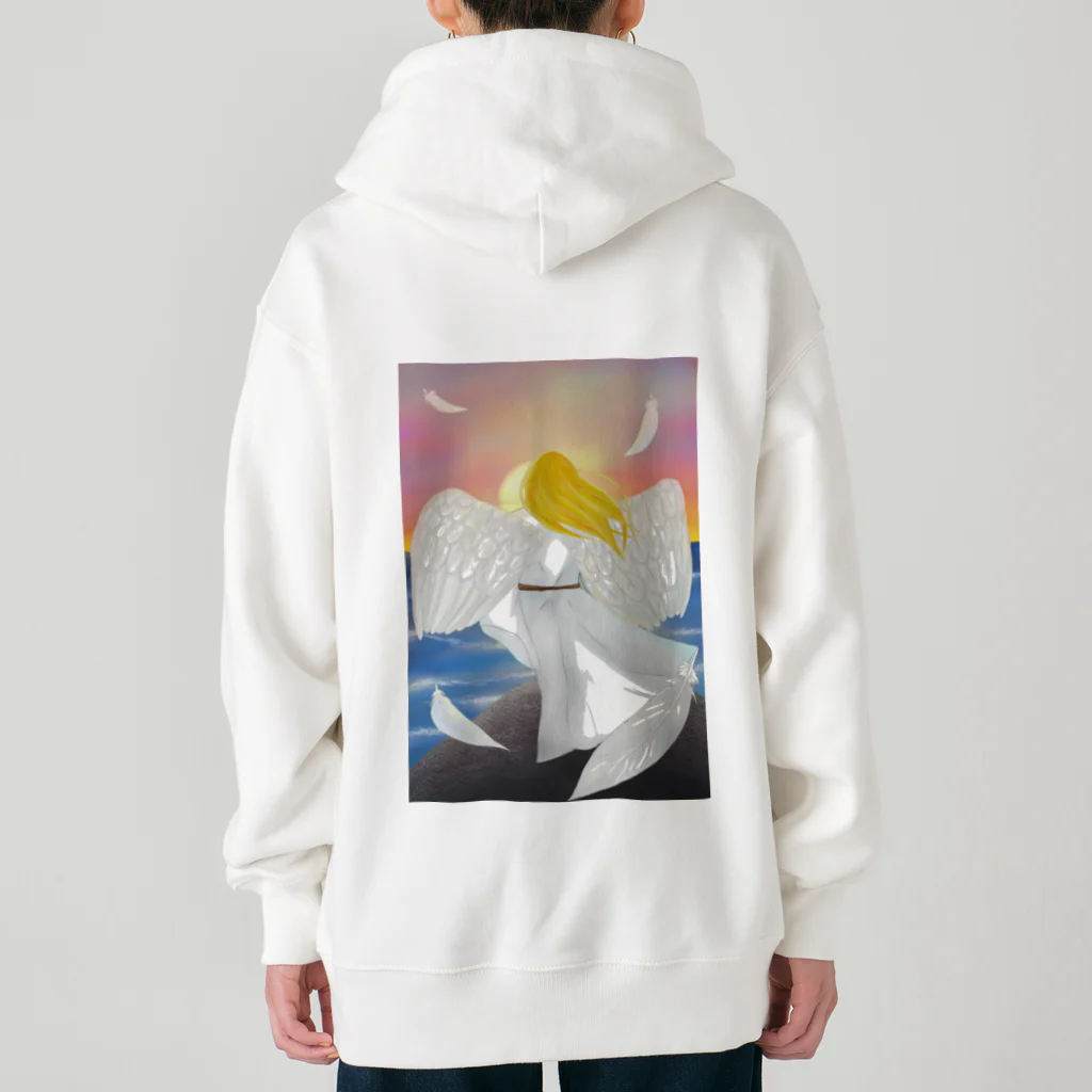 Lily bird（リリーバード）の落陽天使 Heavyweight Zip Hoodie