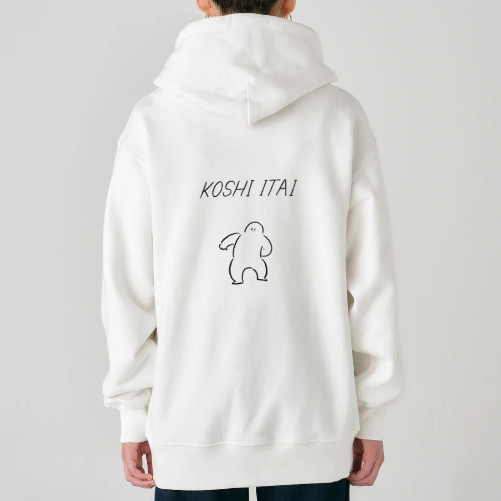 みぞぐちともやのこしいたい Heavyweight Zip Hoodie