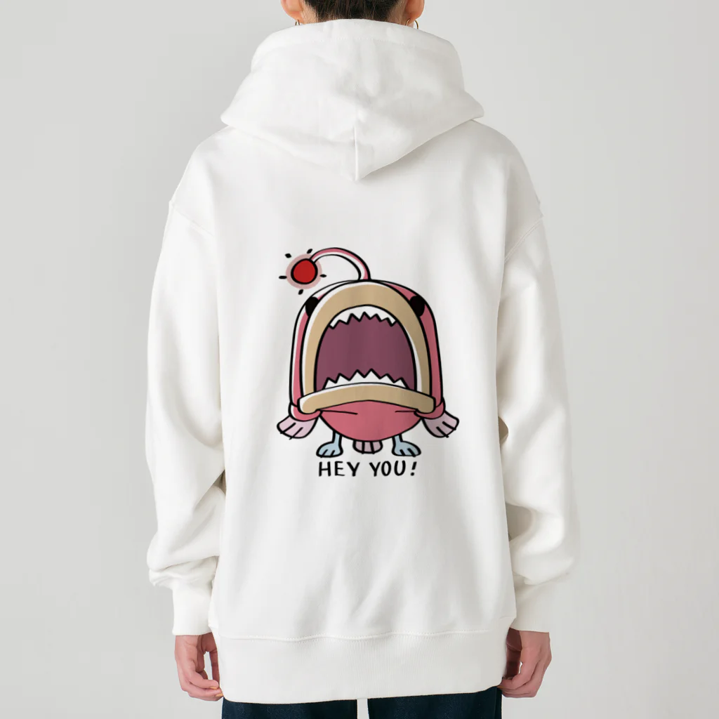 イラスト MONYAAT の海の底のあんこ姫*HEY YOU!*A Heavyweight Zip Hoodie