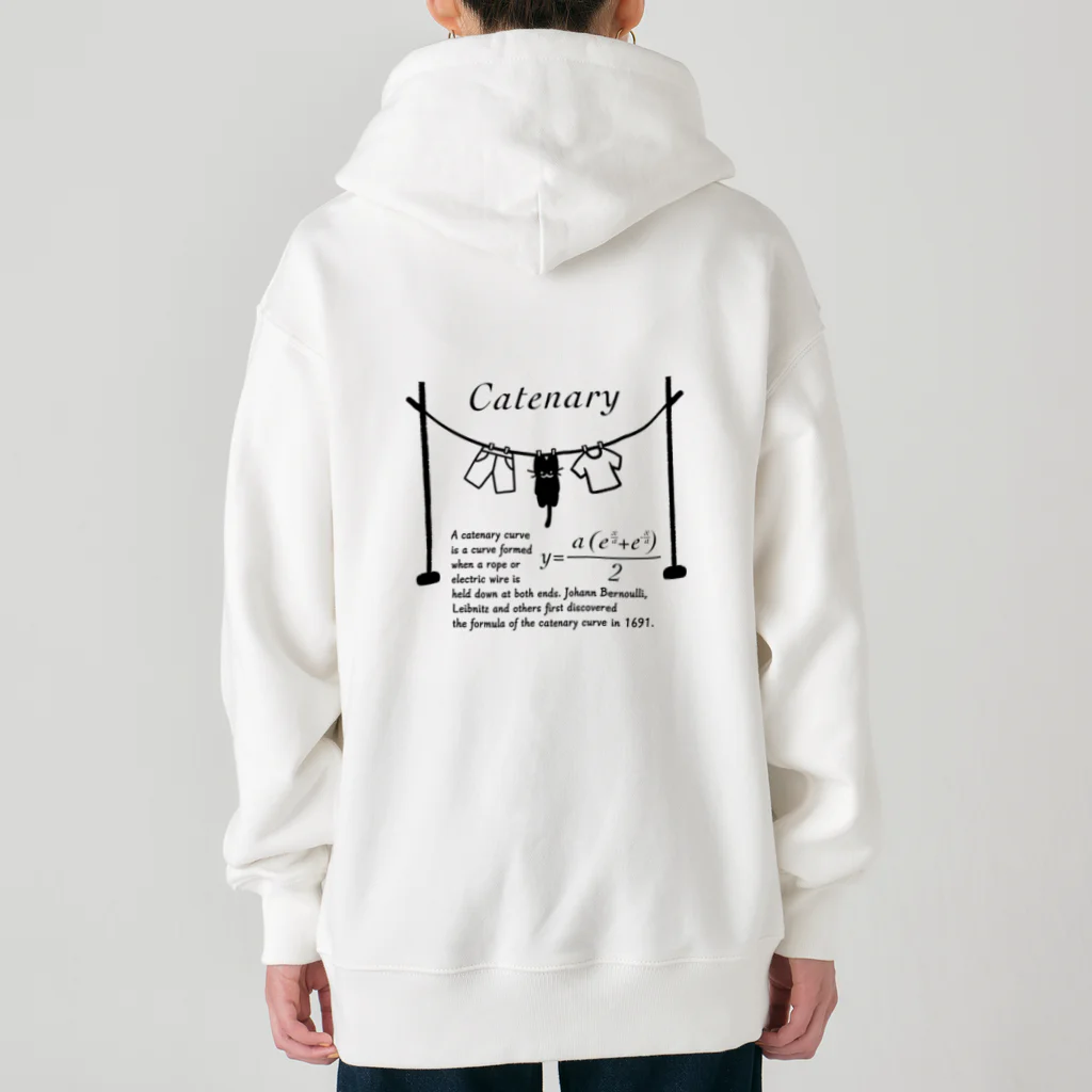 huroshikiのカテナリー曲線 Catenary Heavyweight Zip Hoodie