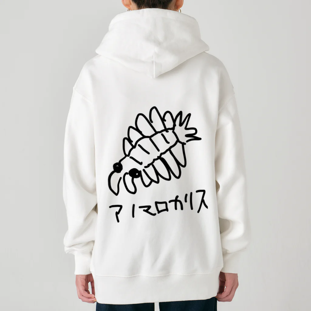 いきものや　のの（別館）のアノマロカリス Heavyweight Zip Hoodie