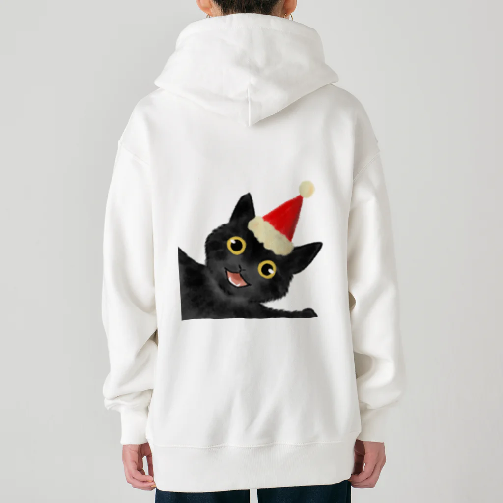 SHOP ベアたんの黒猫のやまとくん ヘビーウェイトジップパーカー