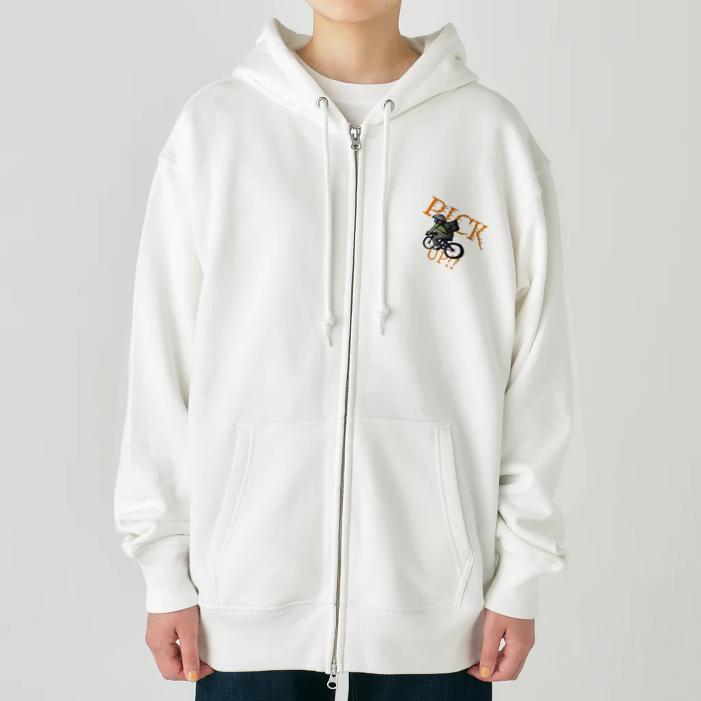 にゃにゅにょのはいたつくん Heavyweight Zip Hoodie