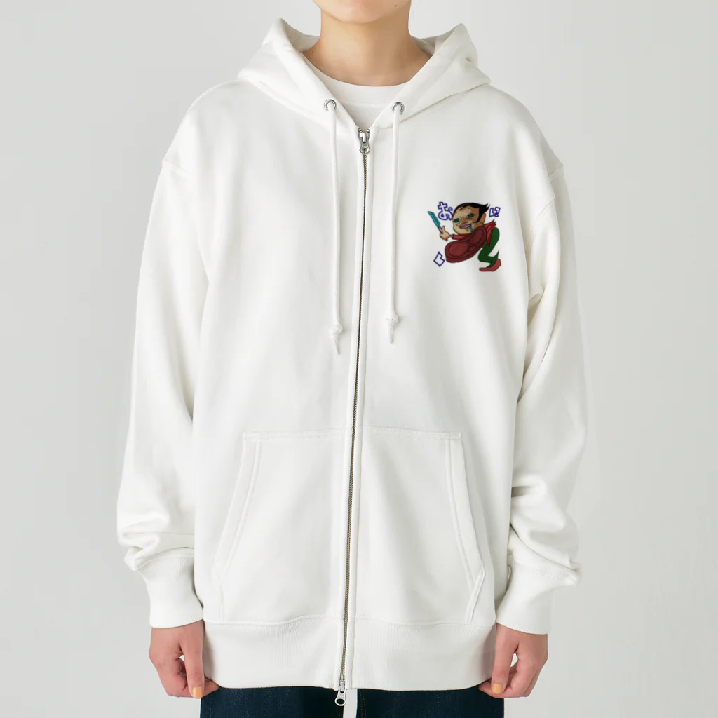 irootokosamuraiのお肉 Heavyweight Zip Hoodie