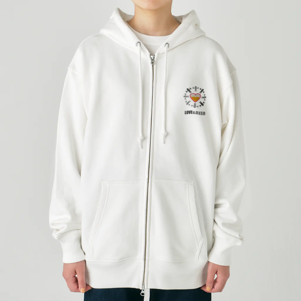 Siderunの館 B2のLOVE & BEER Heavyweight Zip Hoodie