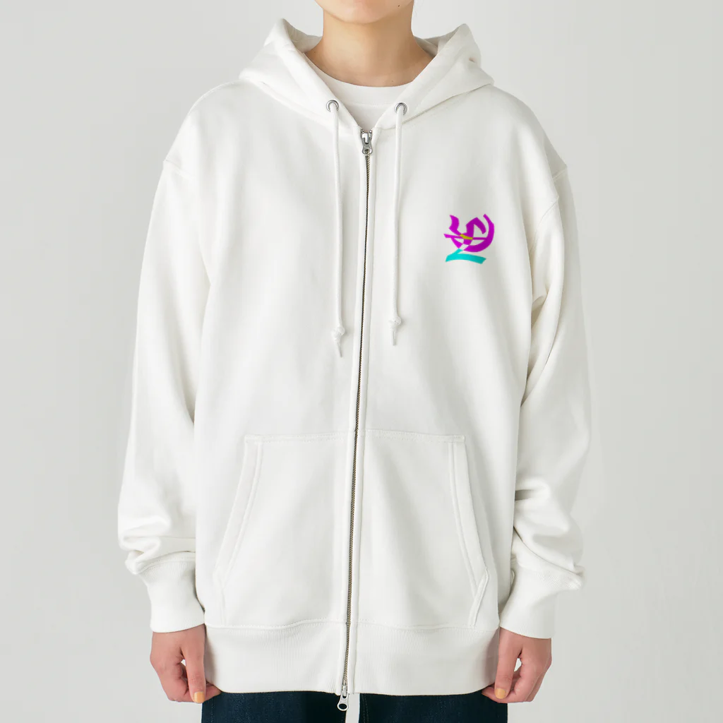 Round GameのCwELL Rose クゥエル ローズ Heavyweight Zip Hoodie