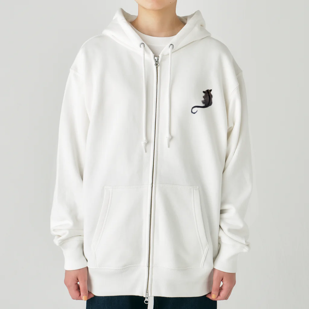 フクモモ♡グッズの愛らしいフクモモ♡ Heavyweight Zip Hoodie