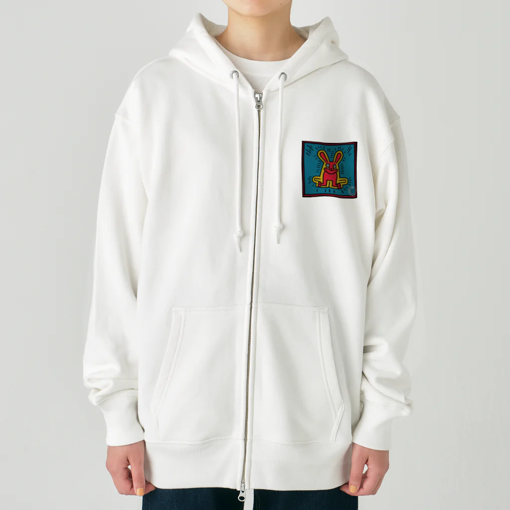 Magic Worldのカラフルな生き物シリーズ Heavyweight Zip Hoodie