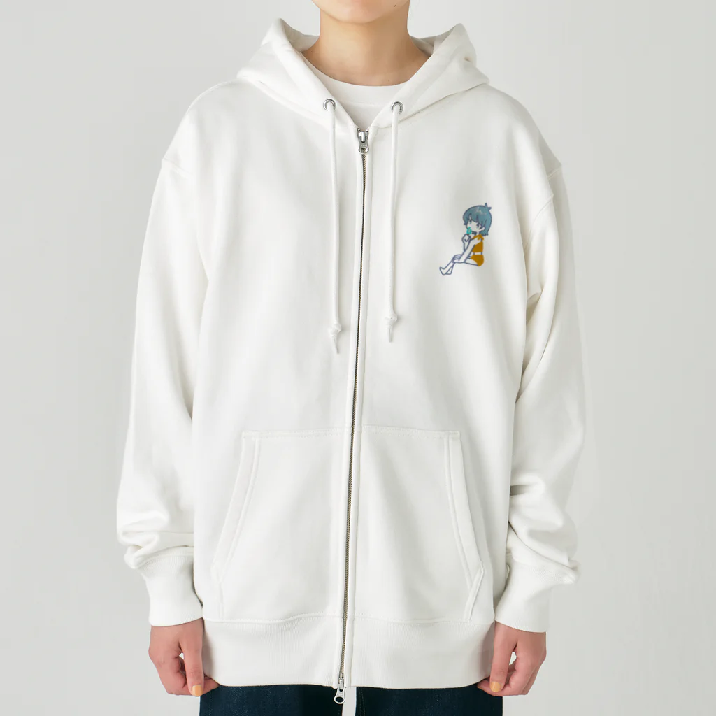 moiのアツイナツ Heavyweight Zip Hoodie