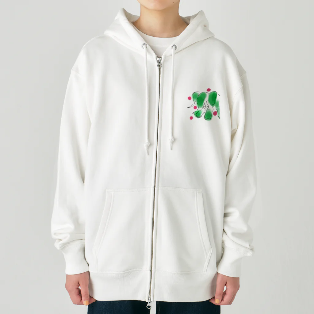 あじさいのえれふぁんと Heavyweight Zip Hoodie