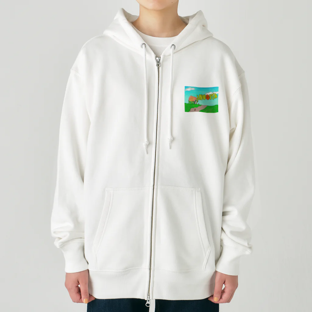 カカトコリバイバルのいぬごや Heavyweight Zip Hoodie