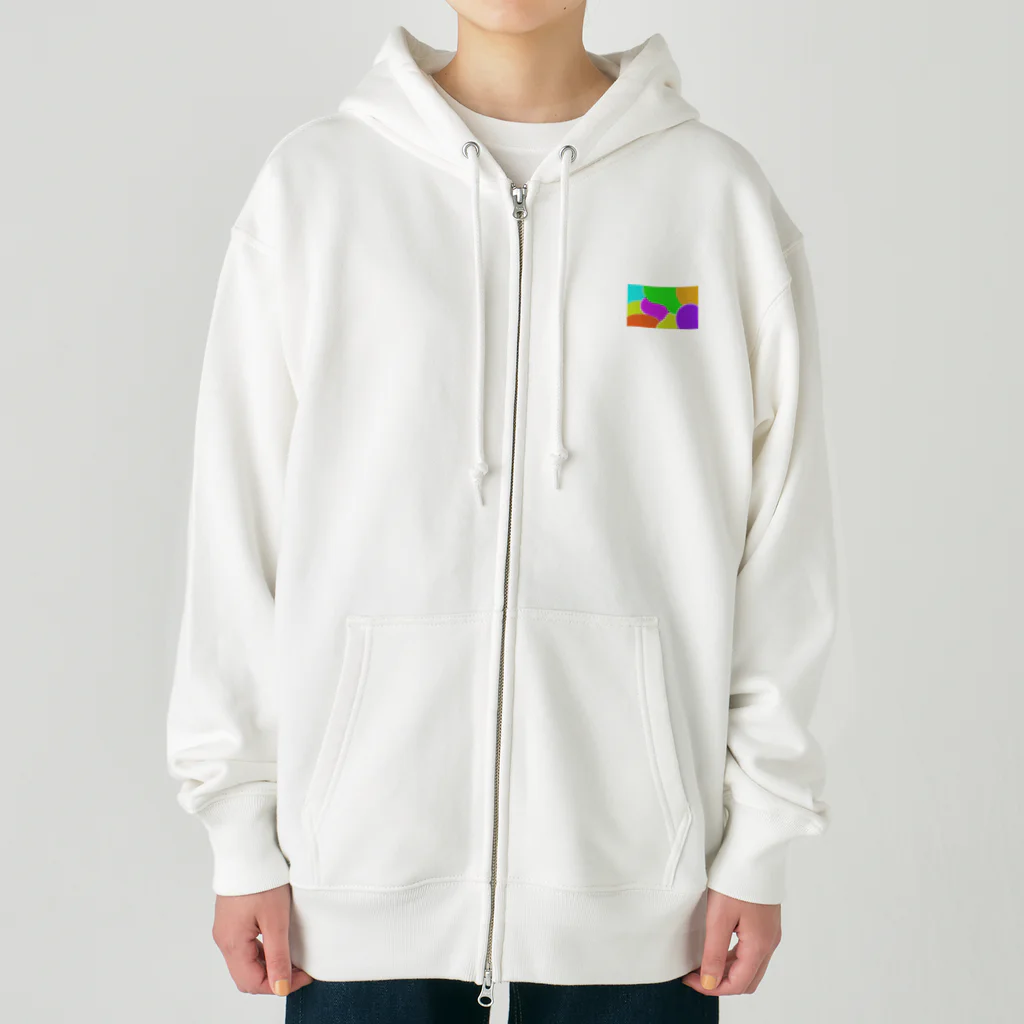 ミクノガレのカラフルでテンション上げてこ Heavyweight Zip Hoodie