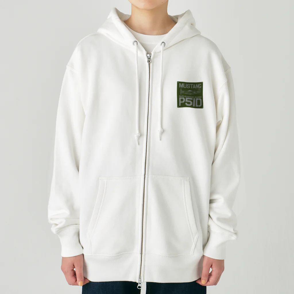 Atelier NyaoのP51 MUSTANG（マスタング） Heavyweight Zip Hoodie