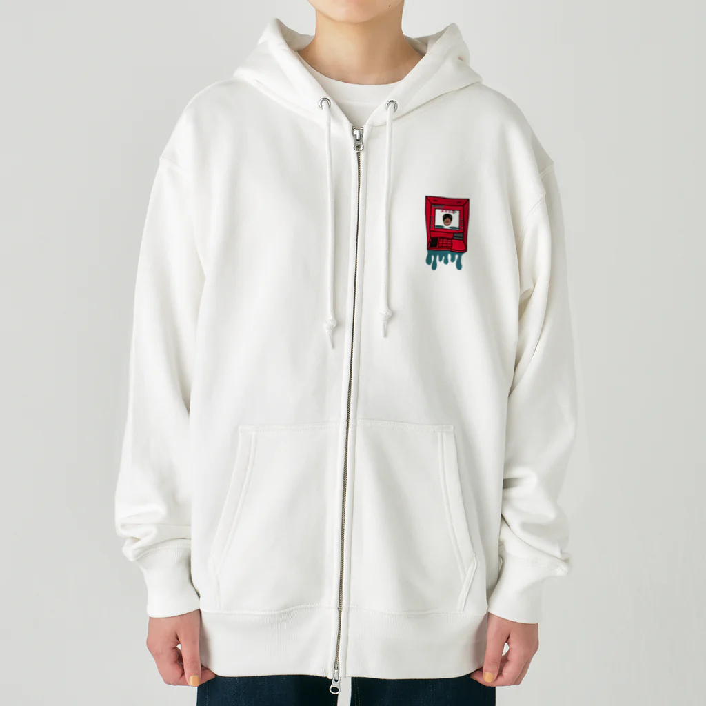 MAYHEM POP by BullKhatのATM Heavyweight Zip Hoodie