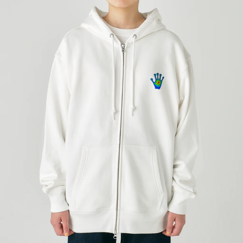 DOPENESSの蛙化 Heavyweight Zip Hoodie