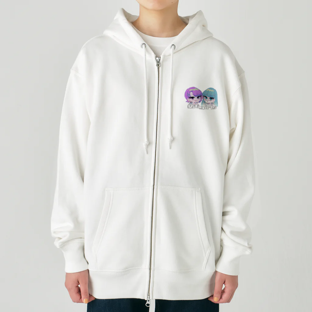 暴走ガールの暴走ガール Heavyweight Zip Hoodie