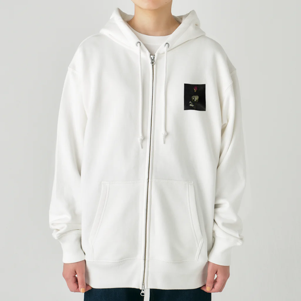 ぬーん。の薔薇です。 Heavyweight Zip Hoodie